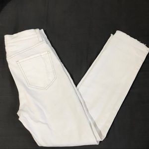 DYNAMITE White Straight Leg Jeans